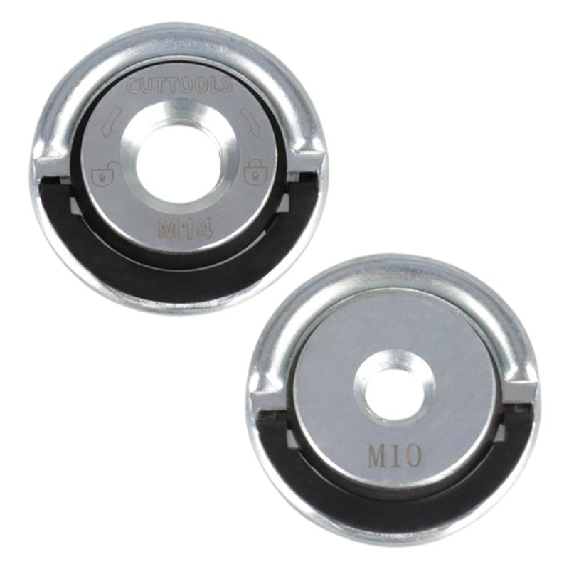 アングルグラインダーフランジナットセルフロックプレスプレートカッティングディスク固定用アクセサリ..