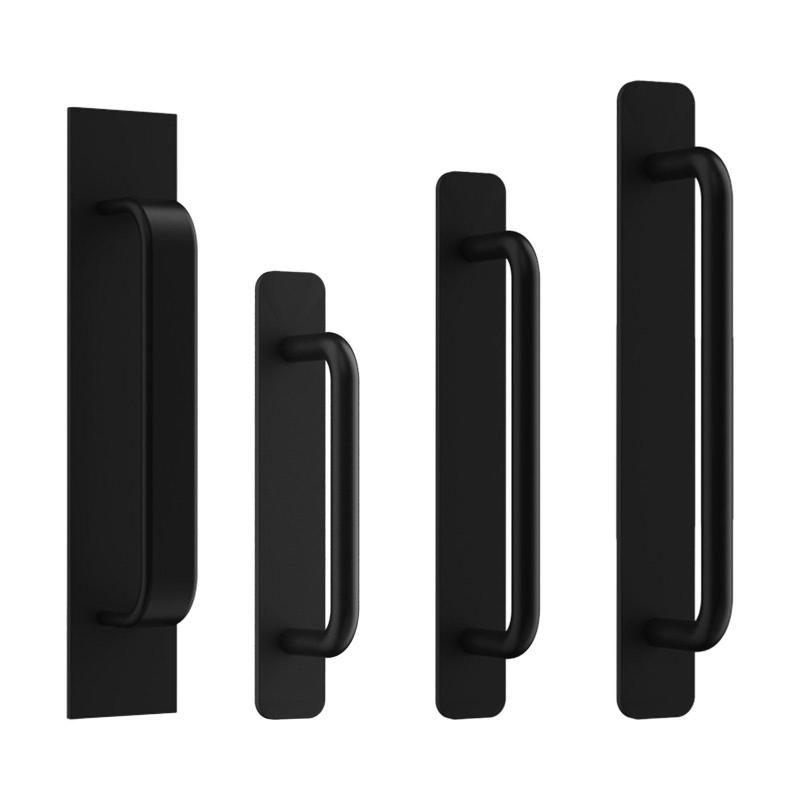自己粘着ドアハンドル セルフペースト引き出し取手 窓 キッチン バルコニー ドア 納屋 小屋のドアハン..