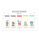 Monolike マグネット式しおり Buddy ver.2 5個セットマグネットブックマーク(3)