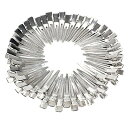 Vaorwne 50x45mmヘアクリップ 女の子の蝶結びヘア飾り シングルプロングワニ口クリップ ボビーピン