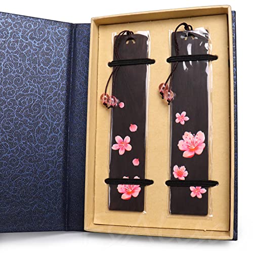 fsalisa しおり ブックマーク 手つくり 木製 ブックマーカー 読書用 栞 天然木 塗装工芸品 教師 子供 学生 読書の人 本を愛する人へ プレゼント 飾...