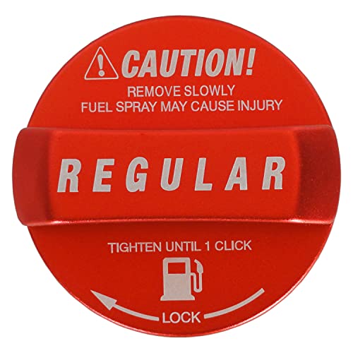 ブライトンネット(Brightonnet) マツダ 給油口キャップカバー レギュラー仕様 アルミ製 レッド BC-FUCAPCVERMA-RE