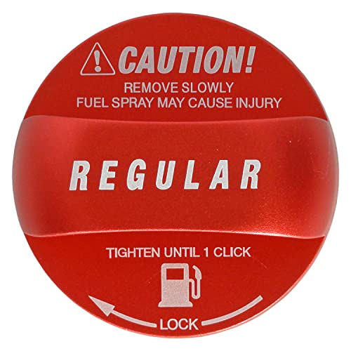 ブライトンネット(Brightonnet) スズキ 給油口キャップカバー レギュラー仕様 アルミ製 レッド BC-FUCAPCVERSU-RE