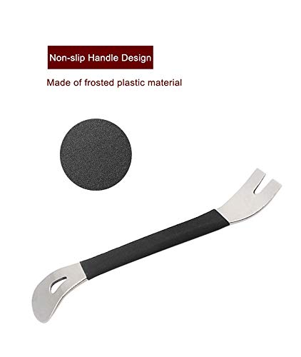 オートトリム取り外しツール 金属製 車用 ドアパネル ダッシュボード ラジオ オーディオ ナビゲーション インストーラー 内張り ファスナー 分解 プライヤー 内装 外装 交換用 こじ開けクリップ ホーム