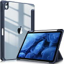 Fintie iPad Air 5 ケース 2022 / iPad Air 4 ケース 2020 10.9 インチ 透明バックカバー Apple Pencil ...