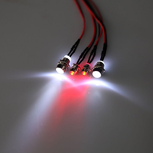 ym[uh izRC 1:10 On-Road Carp 5mm 3mm  LED wbhCg 4{ 22