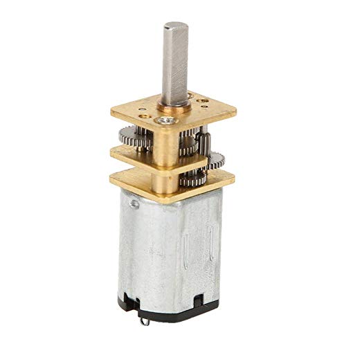 GA12-N20 DC 3Vギアモーター 低ノイズ 高ねじり 減速機ギアモーター 15-1000RPM メタルギアボックス 付き プロフェッショナルなデザイン (30RPM)