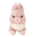 サンレモン(Sun Lemon) ラピヌ ネザーランドドワーフ ピンク 15×17×16cm ぬいぐるみ アニマル うさぎ P-6432