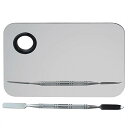 cnomg パレット 化粧品用 メイク用 メイクツール ステンレス製 パレット棒付き