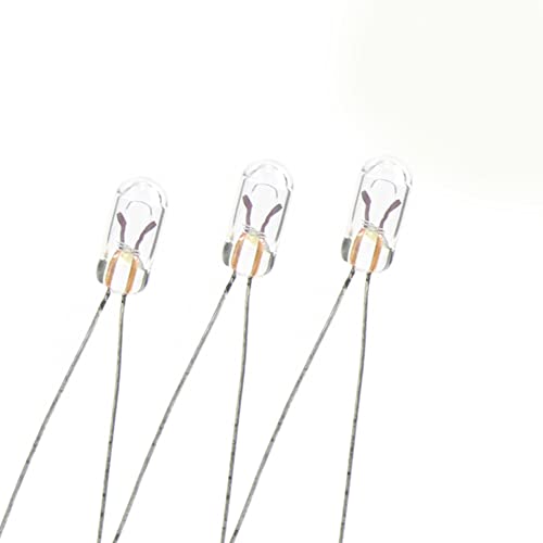 ジオラマ電飾などに ムギ球 200個セット 3mm 6V 透明 小型 電球 電車模型 鉄道模型 建物模型 模型電飾 ジオラマ MP00W-200JP