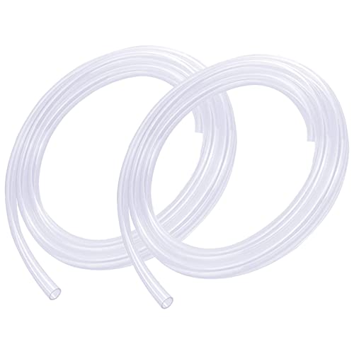 シリコンチューブ 4mm×6mm 長さ2M 半透明 シリコンホース ゴムチューブ クリアチューブ ウォーターホース ホース パイプ エアーポンプ パイプ 耐熱 耐候 ストーブの火傷防止 滑り止めに アウトドアに （2本）