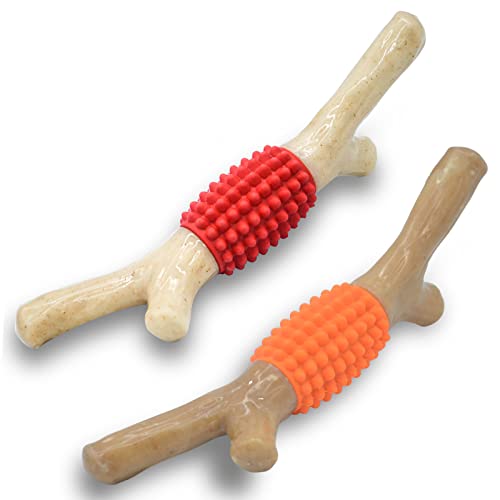 犬 おもちゃ 噛む 知育玩具 ストレス解消 運動不足 丈夫 訓練玩具 大・中型犬に適用 (2個セット)
