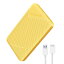 GiGimundo 2.5 HDD  ϡɥǥ USB 3.0³ SATA 9.5mm/7mm SATA HDD SSD б 6Gbps®ž® 6TBб  UASPб USB USB micro-B to A֥° (U-yellow)