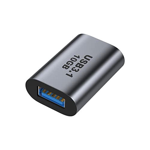 USB C to USB 3.1 変換アダプタ (1個セット) MOSHTANATH (Type C メス - USB A 3.1 メス) 最大10Gbps高速データ転送 OTG 延長アダプタ MacBook Pro/MacBook Air/iPad Pro その他 USB-C 端末用