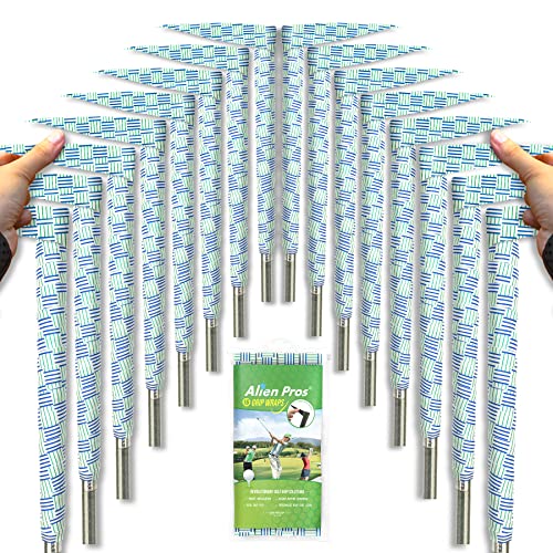 Alien Pros ゴルフラッピングテープ（16個クリスクロス）マジック - 革新的なゴルフクラブグリップソリ..