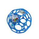 ブライトスターツ Bright Starts Oball オーボールラトル 【0ヶ月~】ベビーカー用おもちゃ 歯固め ガラガラ ソフトボール 出産祝い ブルー12281(3)