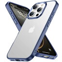 iPhone 16 Pro ケース ブルー 耐衝撃 米軍MIL規格 アイフォン16Pro ケース 耐久性 黄変防止 iphone16プロ ケース ワイヤレス充電対応 あいほん16Pro ケース SGS認証 PC背面 アイホン16プロ スマホケース アイフォン16ぷろ カバー 6.3インチ