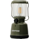 GENTOS(ジェントス) LED ランタン 単1電池式 400ルーメン 無段階調光 エクスプローラー EX-400F キャンプ アウトドア ライト 照明 防災