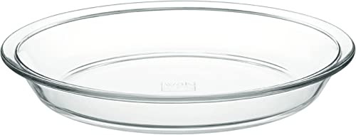 iwaki(イワキ) 耐熱ガラス パイ皿 外径25×高さ3.8cm Lサイズ BC209