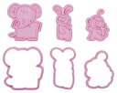 たべっ子どうぶつ クッキー抜き型セット(ぞうさん・うさぎさん・さるさん)