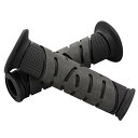 デイトナ(Daytona) PROGRIP(プログリップ) ハンドルグリップ #719 耐震GEL 125mm エンド貫通タイプ ブラック/ブラック 98047