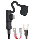 デイトナ(Daytona) バイク用 電源ケーブル 電源供給&ケーブル一体型 防水 USB-C PD3.0対応 急速充電 18W Android対応 L字コネク...