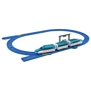 タカラトミー 『 プラレール プラレールエントリーセット E5系新幹線はやぶさ 』 電車 列車 おもちゃ 3歳以上 玩具安全基準合格 STマーク認証 PLARAIL TAKARA TOMY 214366