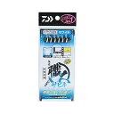 ダイワ(DAIWA) 快適 職人サビキ ソフトアミエビ ホワイト 6本針 4-0.8-1.5