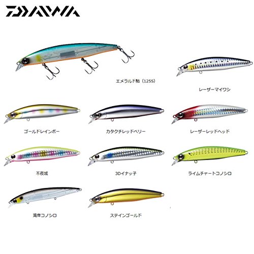 ダイワ(DAIWA) ショアラインシャイナーZ セットアッパー 125S ライムチャートコノシロ ルアー