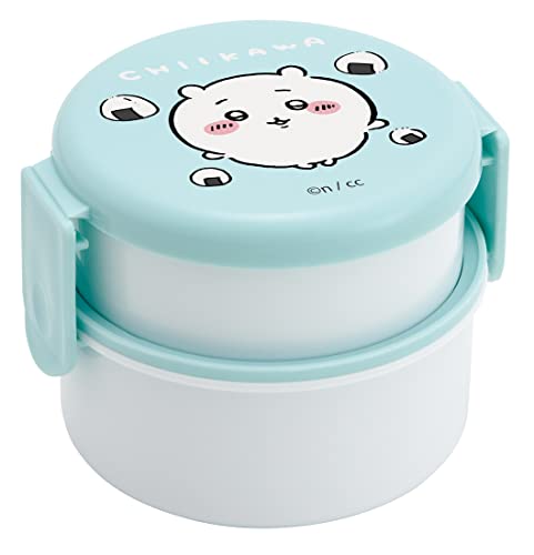 スケーター(Skater) 抗菌 弁当箱 ちいかわ 500ml 2段 丸型 日本製 ONWR1AG-A