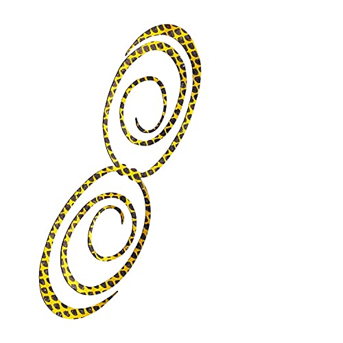 シマノ(SHIMANO) タイラバ ネクタイ 炎月 ツインスクリューロング 005 ブラックゴールド 124mm 鯛 ルアーパーツ