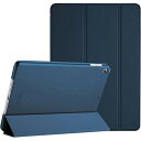 ProCase iPad 9/8/7 ケース (2021 2020 2019) 半透明バックカバー 軽量 スタンド iPad 10.2