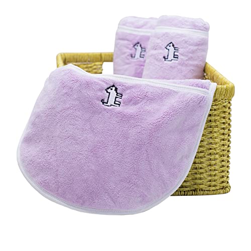 JC House ペット タオル 超吸水 バスタオル 超厚手素材 手袋のデザイン 使いやすい 犬 猫 ドライヤー ..