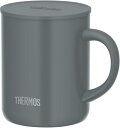 サーモス 真空断熱マグカップ フタ付き 350ml ダークグレー JDG-352C DGY
