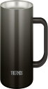 サーモス 真空断熱ジョッキ 720ml ブラック 食洗機対応 魔法びん構造 保温保冷 ビールジョッキ JDK-721C BK