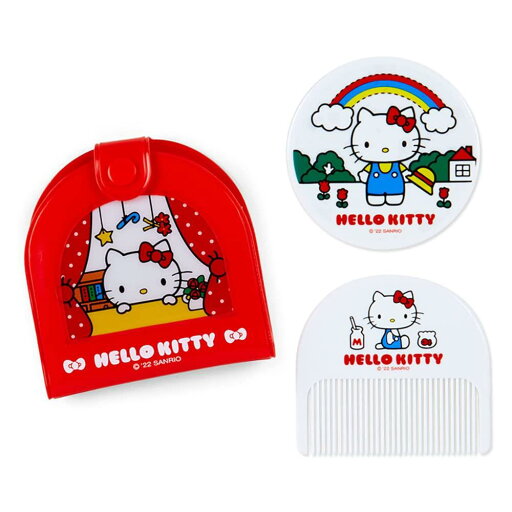 サンリオ(SANRIO) サンリオ ビニールケース付きミラー コーム ハローキティ キティちゃん hello kitty おしゃれ雑貨〜いつまでもサンリオ〜 キャラクター 8.5×1.2×8.2cm 795666 SANRIO サンリオ(SANRIO) サンリオ ビニールケース付きミラー コーム ハローキティ キティちゃん hello kitty おしゃれ雑貨〜いつまでもサンリオ〜 キャラクター 8.5×1.2×8.2cm 795666 SANRIO