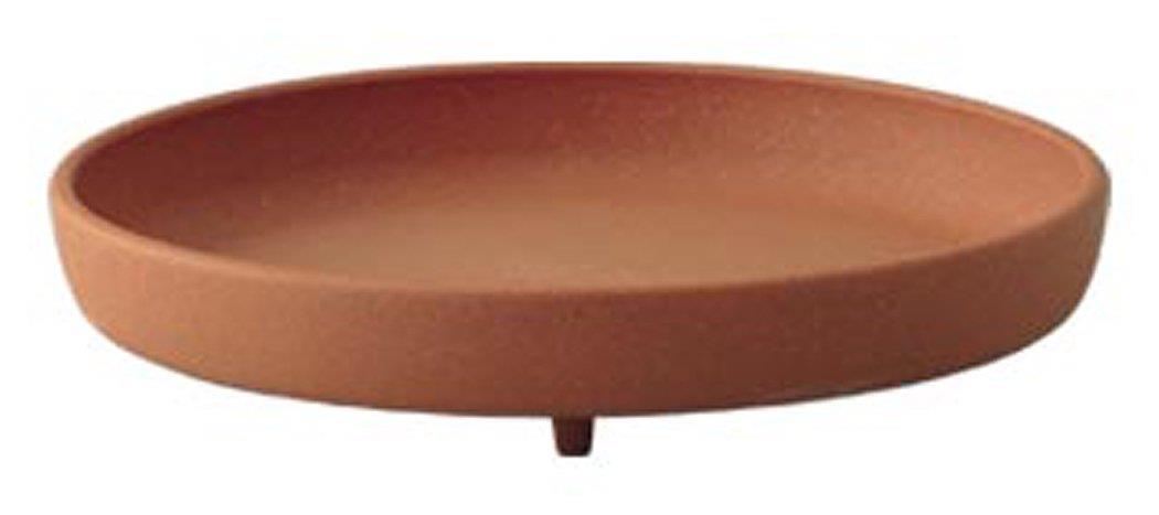 八幡化成 エコプレート/受け皿 丸型 5号 素焼き調 『アーブル(Hachiman gardens:arbre)』
