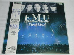 （LD：レーザーディスク）E.M.U Entertaiment Music Unit First Live【中古】