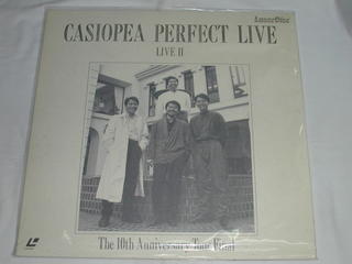 （LD：レーザーディスク）カシオペア/CASIOPEA PERFECT LIVE LIVEII【中古】