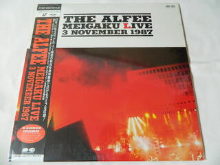 （LD：レーザーディスク）アルフィー THE ALFEE MEIGAKU LIVE 3 NOVEMBER 1987【中古】