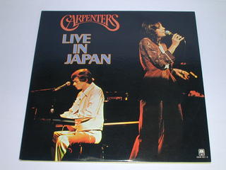 （LP）カーペンターズ／LIVE　IN　JAPAN　2枚組