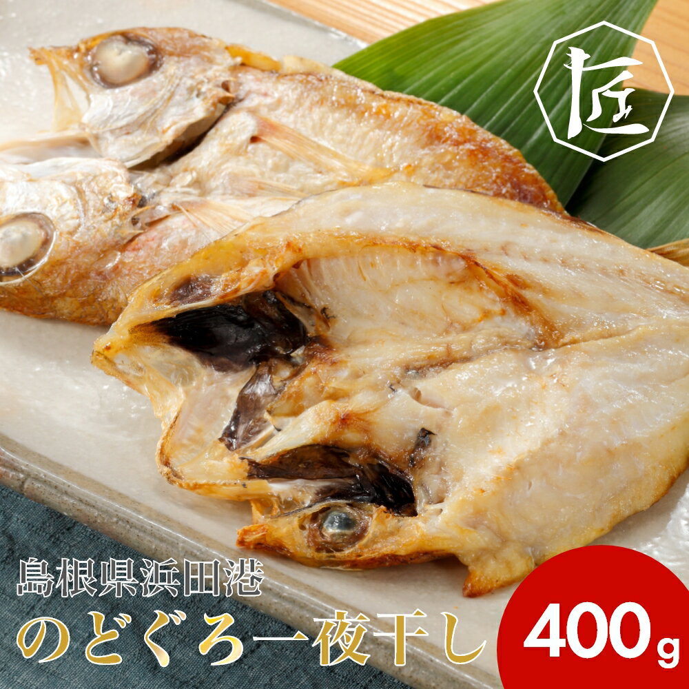 【送料無料】干物 のどぐろ ひもの 一夜干し ノドグロ 赤ムツ お中元 ギフト 島根 漁港 海鮮 産地直送 島根県浜田港 のどぐろ一夜干し 400g ［TAKUMIの逸品］のサムネイル