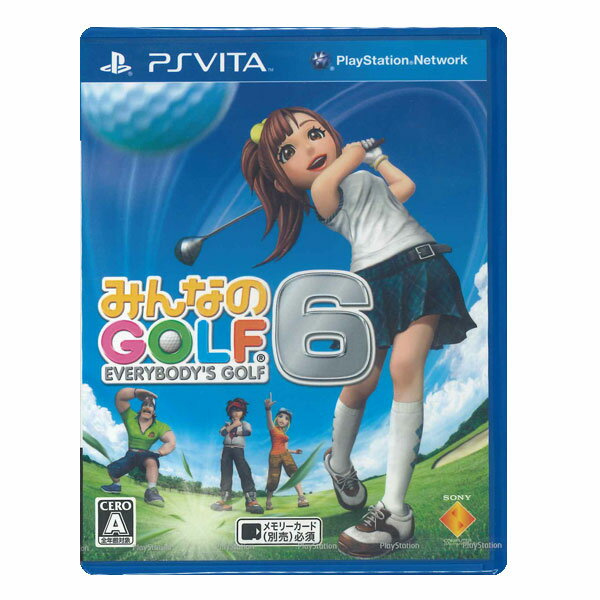 【新品】PSVITA みんなのGOLF6