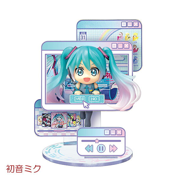 リーメント　初音ミクシリーズ　ウインドウフィギュアコレクション(WINDOW FIGURE collection)　全6種セット（全種類揃います）[フィギュア/大人買い/誕生日/プレゼント/インテリアに]
