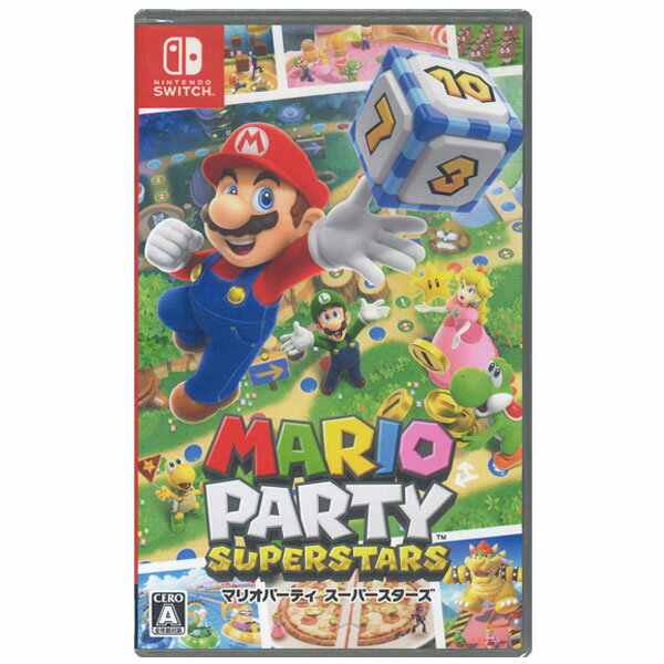 【新品】Switchゲームソフト マリオパーティ スーパースターズ(送料込)
