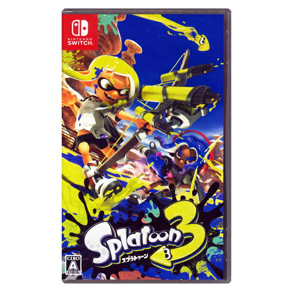 【新品】Switchゲームソフト　スプラトゥーン3（地域限定／送料込）