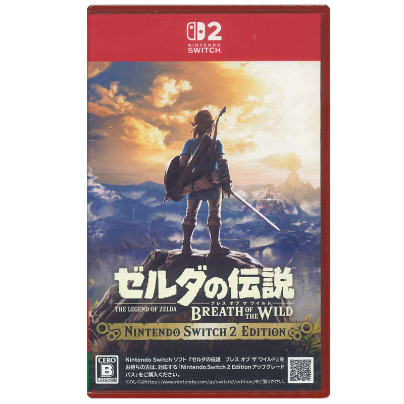 【新品】Switch2ゲームソフト　ゼルダの伝説　ブレス オブ ザ ワイルド　Nintendo Switch2 Edition（送料込）／ THE LEGEND OF ZELDA BREATH OF THE WILDのサムネイル