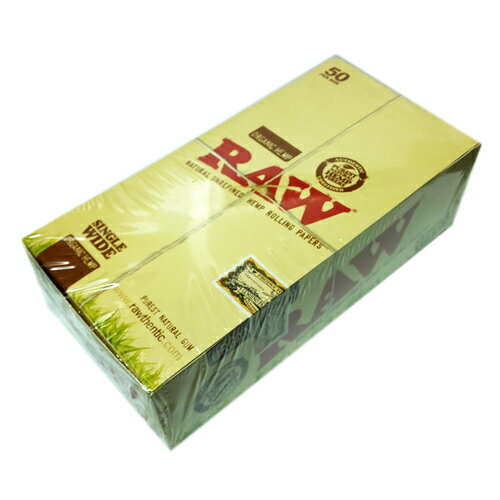 【50個入/まとめ買い/箱買い】RAWオーガニック　ローリングペーパー・シングル・70mm(50枚入) 1箱50個..