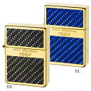 ZIPPO 1935CARBON(カーボン)ブラック・ブルー / 両面加工【送料無料】