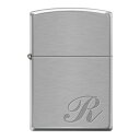 【送料無料(一部地域除く)】【ZIPPO】イニシャルR★プレゼント★誕生日